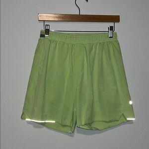 Lululemon Athletica Lime Green Men's Athletic Shorts